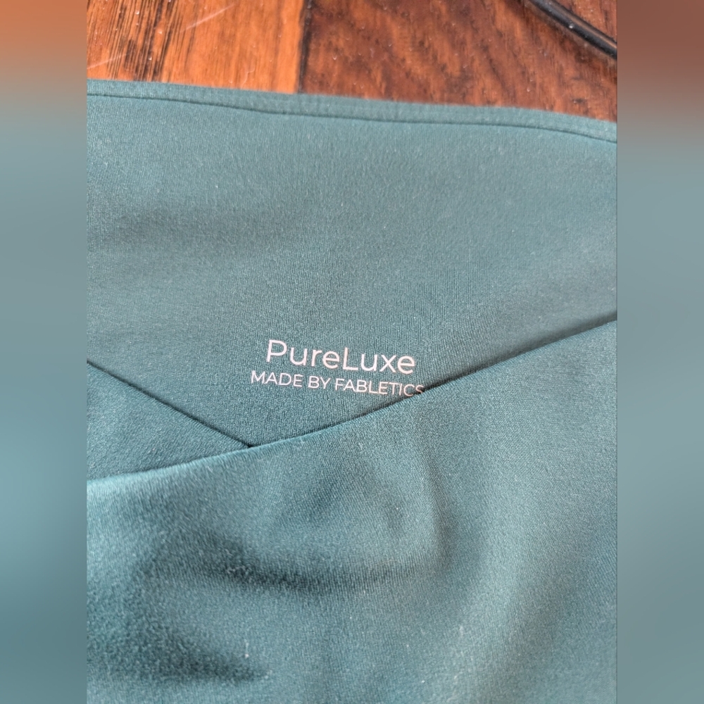 Fabletics Green Boot Cut Pants - Picture 2 of 6